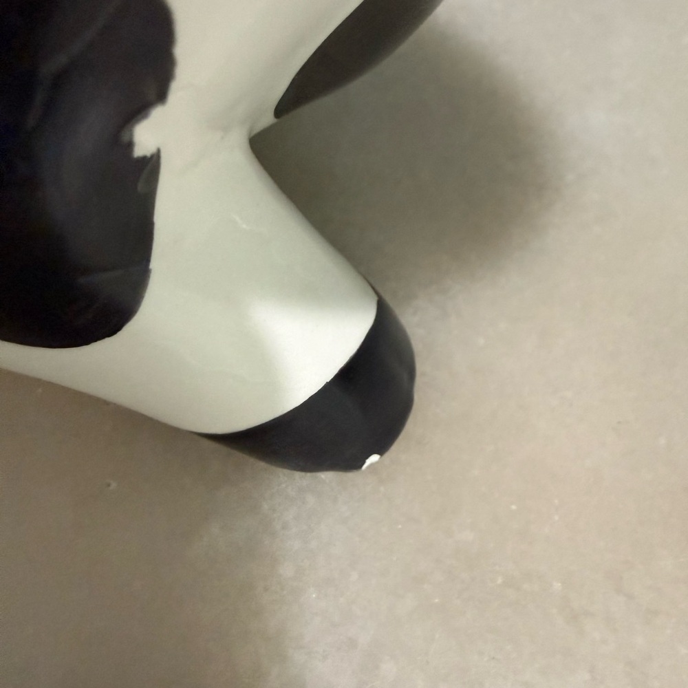 Dolomite Animal Saving Bank, Holstein Dairy Cattle Piggy Bank - Picture 7 of 7